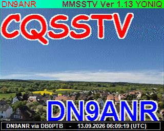 SSTV image from PI1DFT_2M