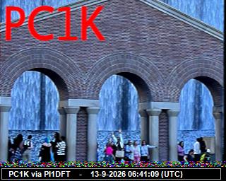 SSTV image from PI1DFT_2M