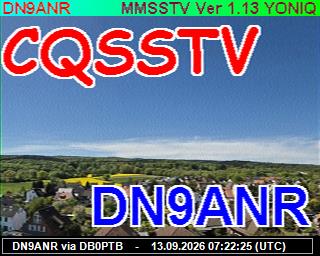 SSTV image from PI1DFT_2M