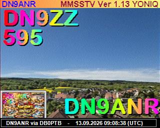 SSTV image from PI1DFT_2M