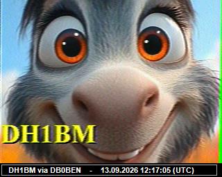 SSTV image from PI1DFT_2M
