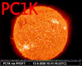 SSTV image from PI1DFT_2M