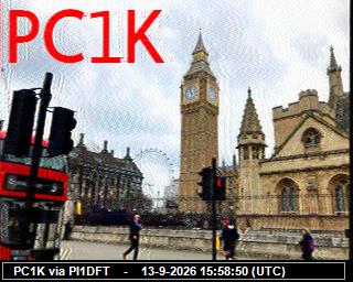 SSTV image from PI1DFT_2M