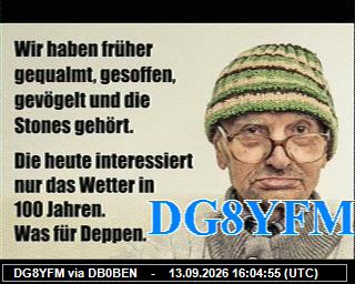 SSTV image from PI1DFT_2M