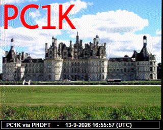 SSTV image from PI1DFT_2M