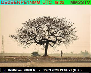 SSTV image from PI1DFT_2M