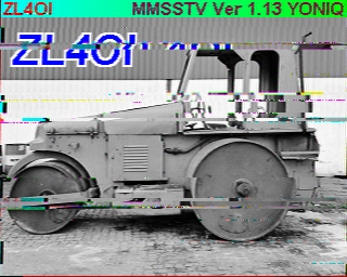 SSTV image from VK3DNH_2M