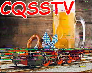 SSTV image from VK3DNH_2M