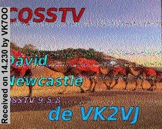 SSTV image from VK7OO_20M