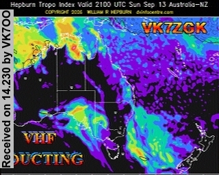 SSTV image from VK7OO_20M