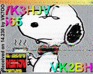 SSTV image from VK7OO_20M