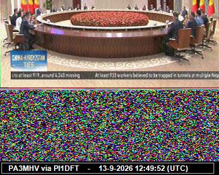 SSTV image from VK7RDR_2M