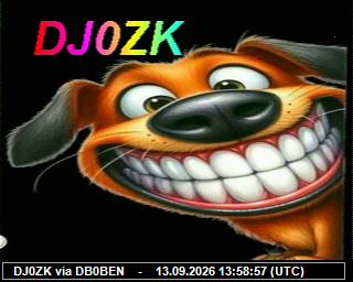 SSTV image from VK7RDR_2M