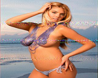 SSTV image from WF3F_20M