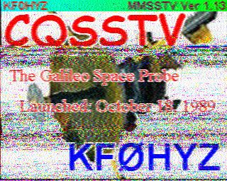 SSTV image from WF3F_20M