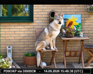 SSTV image from DB0PTB_2M