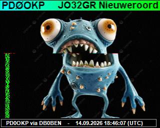 SSTV image from DB0PTB_2M