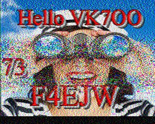 SSTV image from IU0FBK_20M