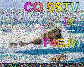 SSTV image from IU0FBK_20M