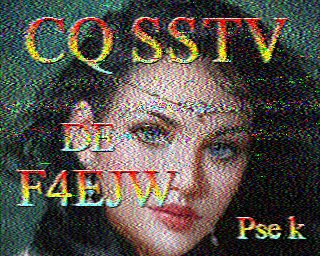 SSTV image from IU0FBK_20M