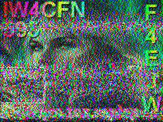SSTV image from IU0FBK_20M