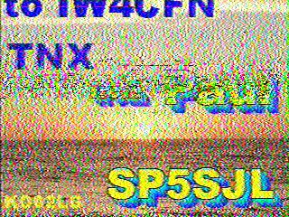 SSTV image from IU0FBK_20M