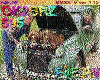 SSTV image from IU0FBK_20M