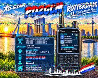 SSTV image from IU0FBK_20M