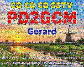 SSTV image from IU0FBK_20M