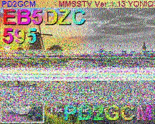 SSTV image from IU0FBK_20M