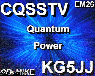 SSTV image from KO5MO_20M