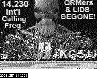 SSTV image from KO5MO_20M
