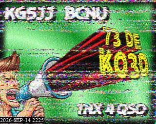 SSTV image from KO5MO_20M