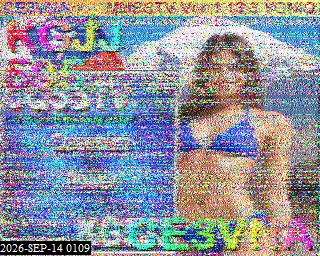 SSTV image from KO6KL_20M