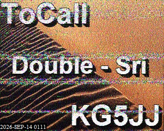 SSTV image from KO6KL_20M