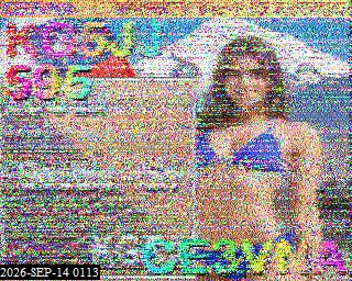 SSTV image from KO6KL_20M