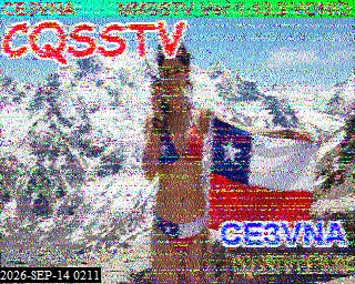 SSTV image from KO6KL_20M