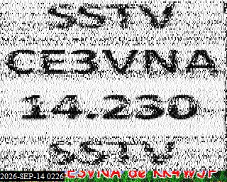 SSTV image from KO6KL_20M