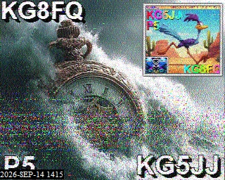 SSTV image from KO6KL_20M