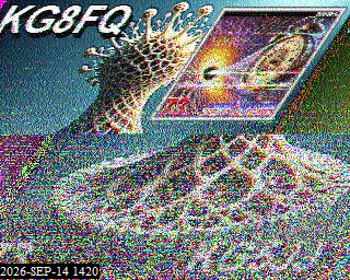 SSTV image from KO6KL_20M