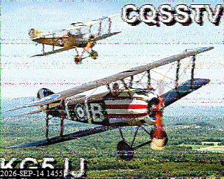 SSTV image from KO6KL_20M