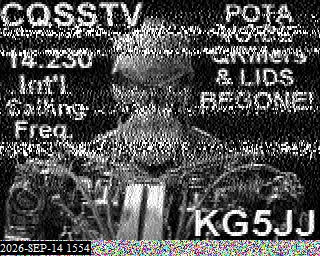 SSTV image from KO6KL_20M