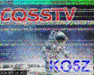 SSTV image from KO6KL_20M