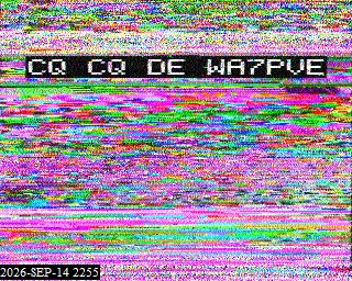 SSTV image from KO6KL_20M