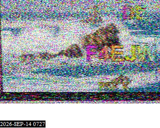SSTV image from KP4TR_20M