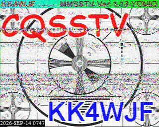 SSTV image from KP4TR_20M