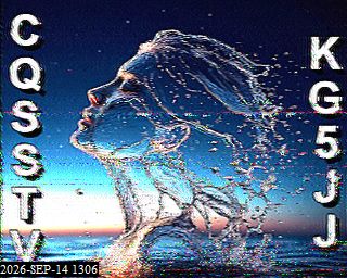 SSTV image from KP4TR_20M