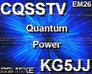 SSTV image from KP4TR_20M