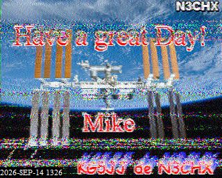 SSTV image from KP4TR_20M