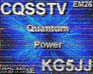 SSTV image from KP4TR_20M